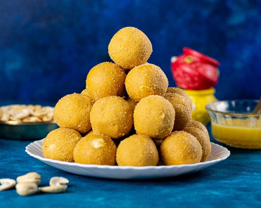 Traditional Besan Ladoo