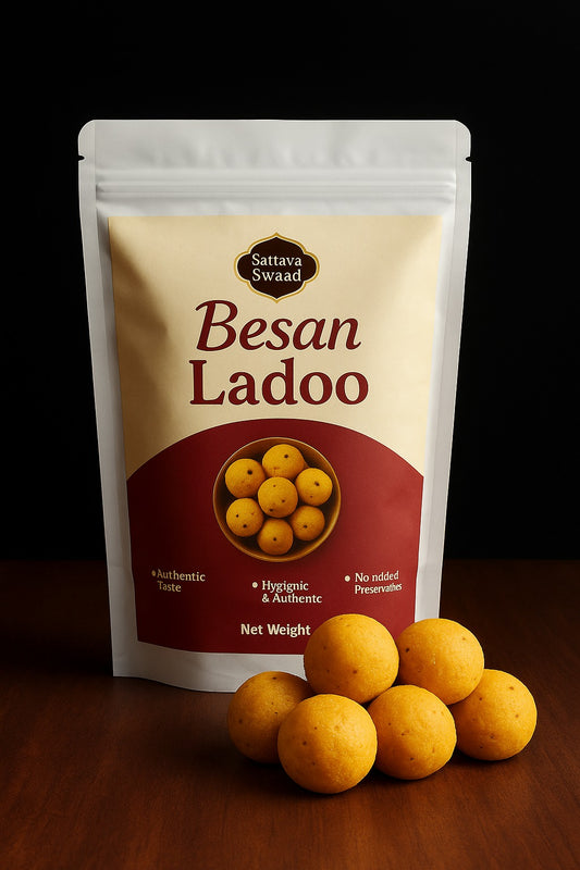 Traditional Besan Ladoo