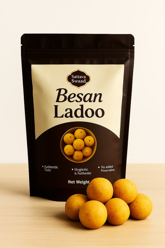 Traditional Besan Ladoo